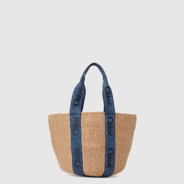 끌로에 여성 우디 바스켓 백 라지 - Chloe Womens Woody Basket Bag… - 1