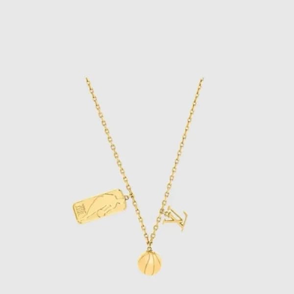 루이비통 남/녀 NBA 볼앤탭 펜던트 네크리스 - Louis vuitton Unisex L… - 1