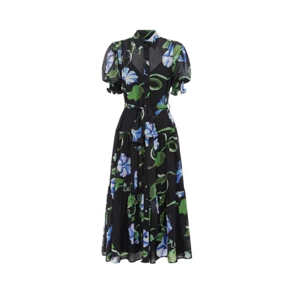 레오 린 여성 엘리 비숍 슬리브 미디 드레스 - Leo Lin Womens Ellie Bi… - 1
