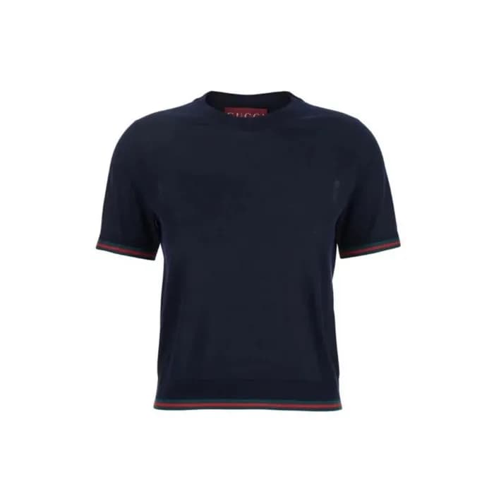 구찌 여성 라운드 반팔 티셔츠 - Gucci Womens Round Tshirt - guc… - 1