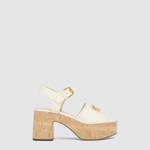 발렌티노 여성 시그니처 플랫폼 샌들 - Valentino Womens VLogo Signa…