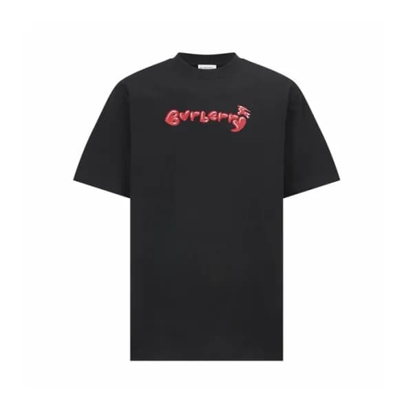 버버리 남성 라운드 반팔 티셔츠 - Burberry Mens Round Tshirt - b… - 1