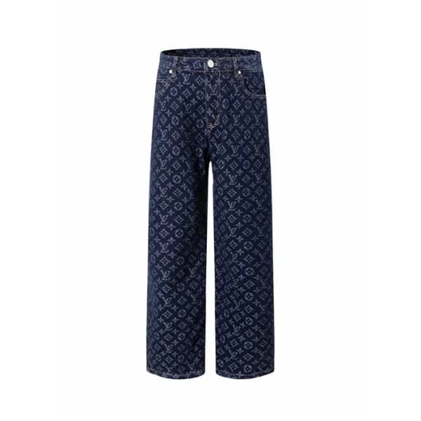 루이비통 남성 모노그램 청바지 - Louis vuitton Mens Monogram Jeans - lvc16540x - 1
