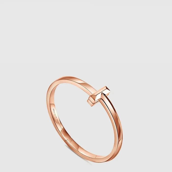티파니 남/녀 T1 뱅글 브레이슬릿 미듐 - Tiffany & Co Unisex T1 Bangle Bracelet Medium - acc9103x - 1