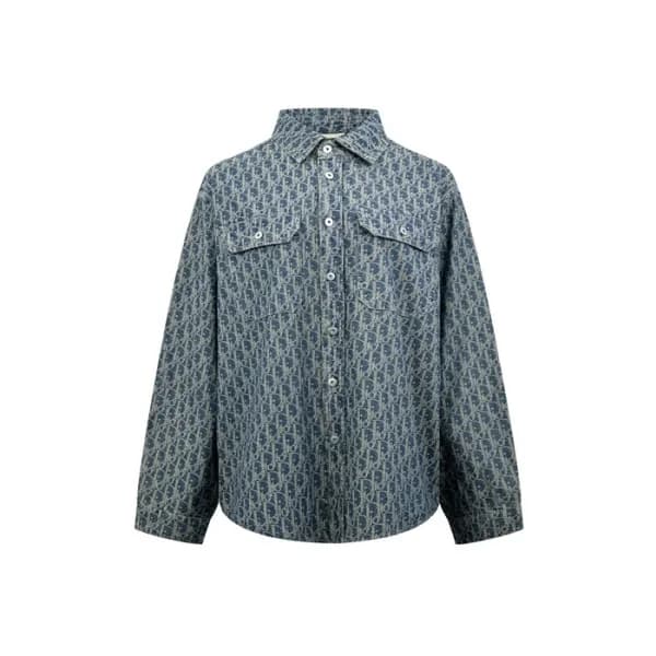 디올 남성 오블리크 셔츠 - Dior Mens Oblique Shirt - dic17555x - 1