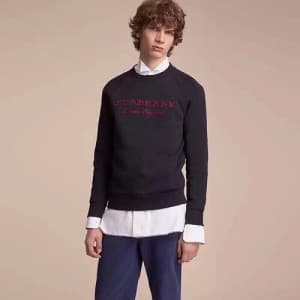 Burberry 2018 Mens COtton Round Tshirt - 버버리 남성 코튼… - 1