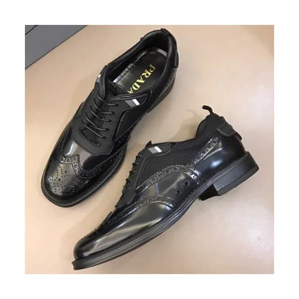 Prada 2018 Mens Business Leather Oxford - 프라다 남성 비… - 1