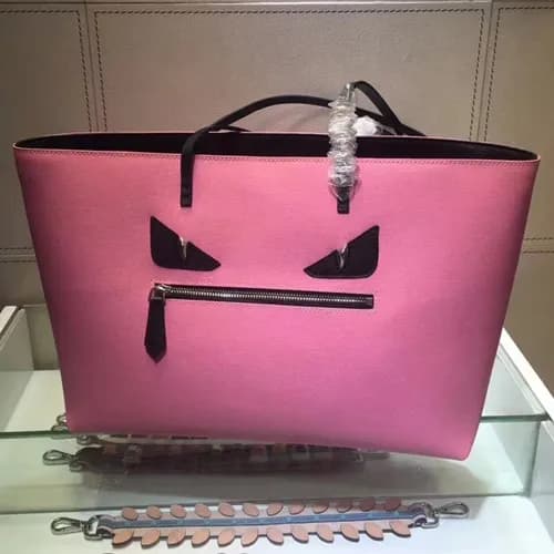 Fendi Monster Tote Shoulder Bag,36CM - 펜디 몬스터 토트 숄… - 1