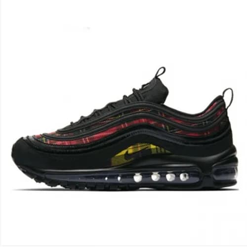 2018 Nike Air Max 97 Se Tartan Check Running Shoes… - 1