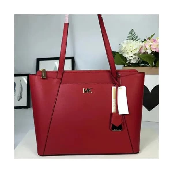Michael Kors 2018 Leather Tote Shoulder Bag, 33CM … - 1