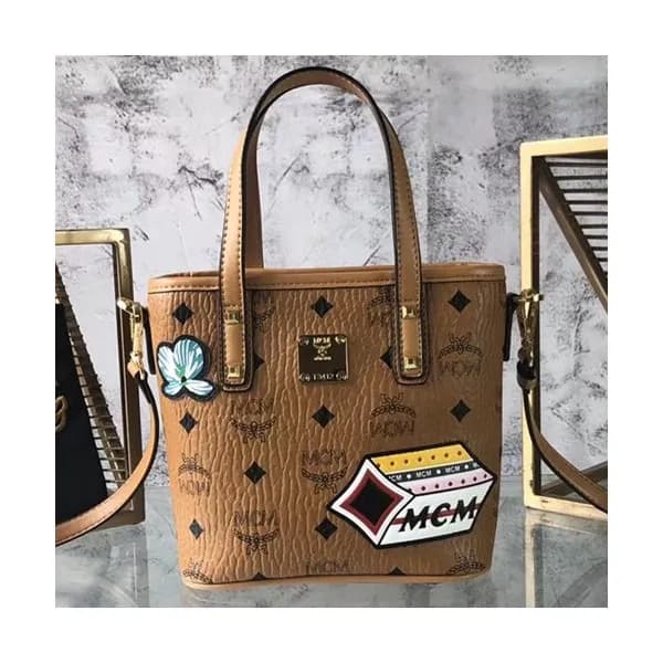 MCM Visetos Tote Shoulder Bag,18cm - 엠씨엠 여성용 비세토스 … - 1
