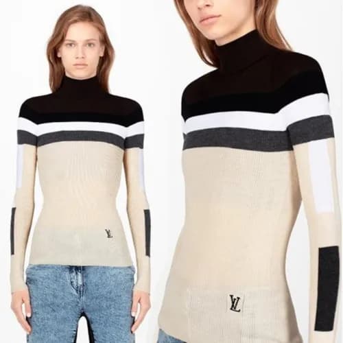 Louis vuitton Crew neck Sweater - 루이비통 울 크루넥 스웨터 L… - 1