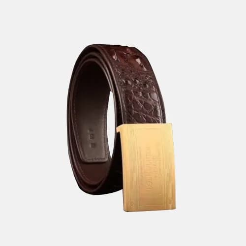 Louis vuitton 2019 Mens Box Initial Logo Leather B… - 1