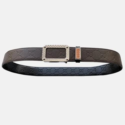 Gucci 2019 Mens Reversible Classic Buckle Business… - 1