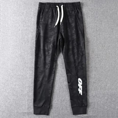 Off-White 2019 Mens Logo Cotton Trainning Pants - … - 1