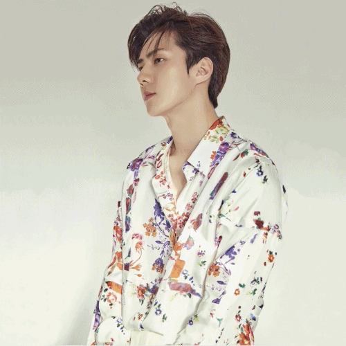 Dior x Kaws 2019 Mens Flower Embroidery Silk Tshir… - 1