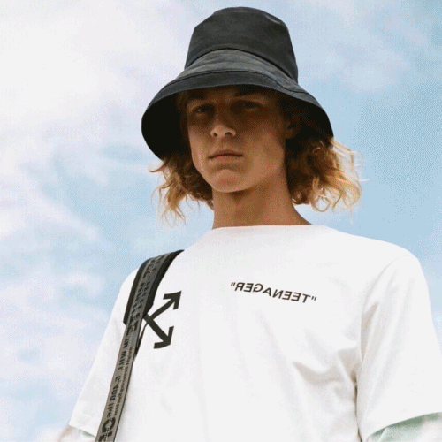 Off-white 2019 Mm/Wm Printing Crew-neck Cotton Sho… - 1