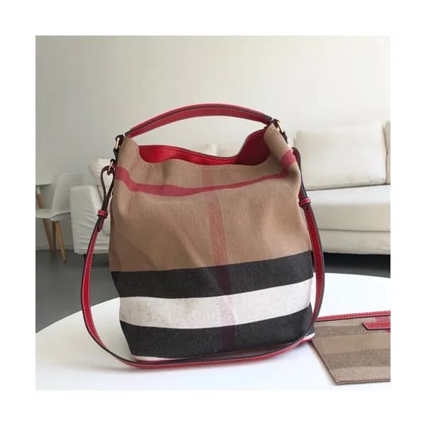 Burberry Ashby Bucket Tote Shoulder Bag,34CM - 버버리… - 1