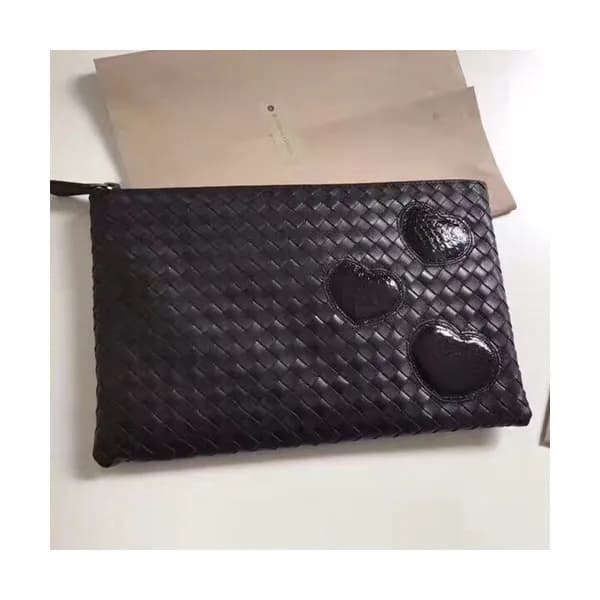 Bottega Veneta 2019 Leather Clutch Bag,26cm - 보테가 … - 1
