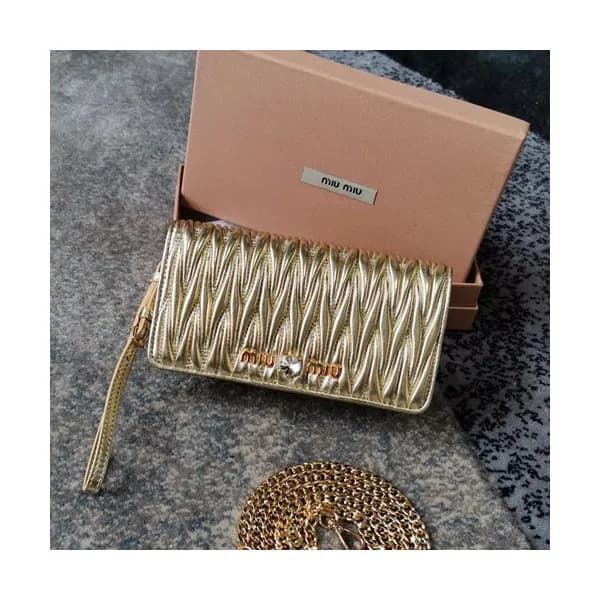 MiuMiu 2019 Matelasse Chain Shoulder Cross Bag /… - 1