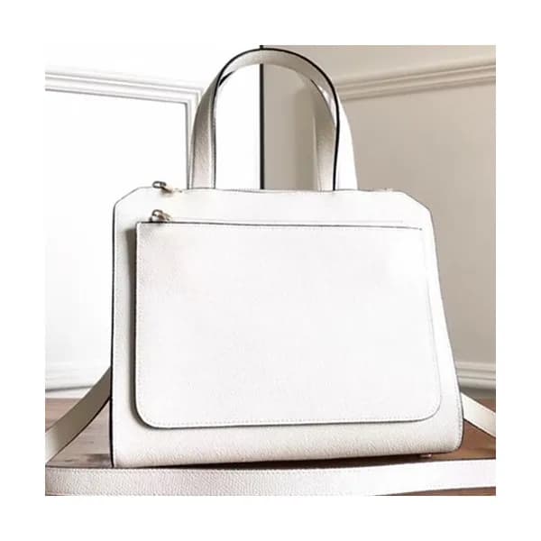 Valextra 2019 Passepartout Leather Tote Shoulder B… - 1
