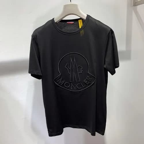 Mocler 2019 Mens Logo Cotton Short Sleeved T-shirt… - 1