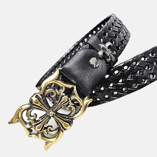 Chrome Hearts 2019 Mens Reversible Leather Belt - … - 1