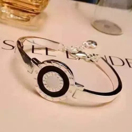 BULGARI hearts White Gold Bangle -불가리 여성용 팔지18k … - 1