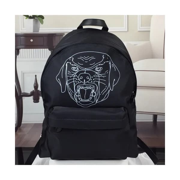 Givenchy 2019 Canvas & Leather Back Pack,41cm - 지방… - 1