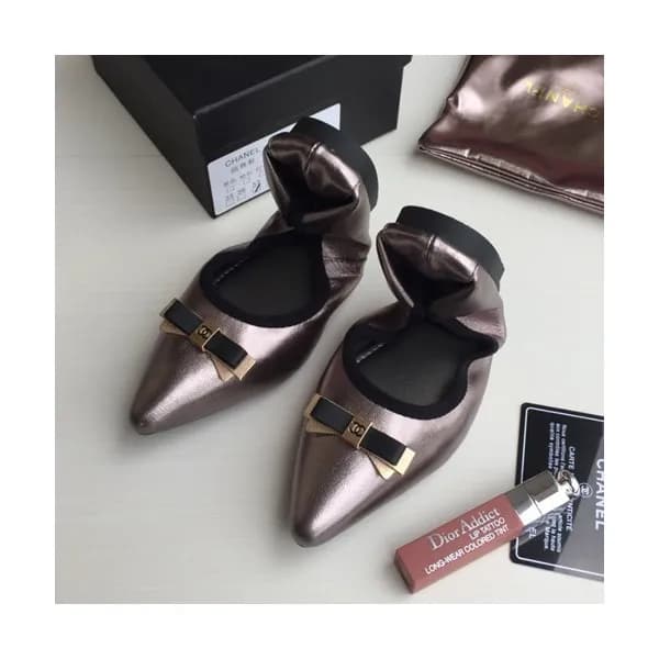 Chanel 2019 Ladies Ballet Flat Shoes - 샤넬 2019 여성용… - 1