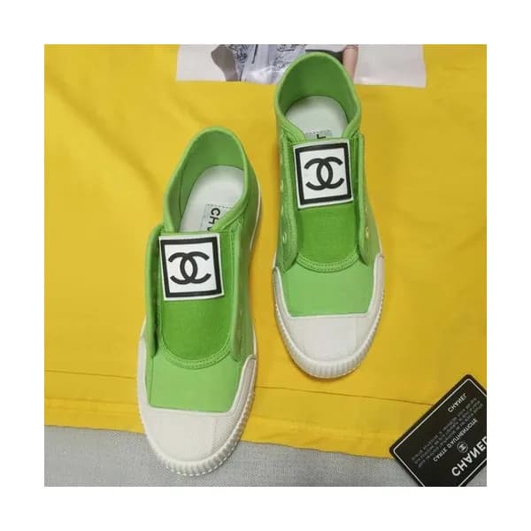 Chanel 2019 Ladies Canvas Sneakers - 샤넬 2019 여성용 캔… - 1