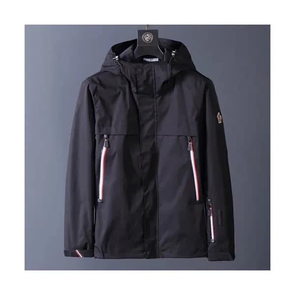 Moncler 2019 Mens Logo Casual Windproof Hood Jacke… - 1