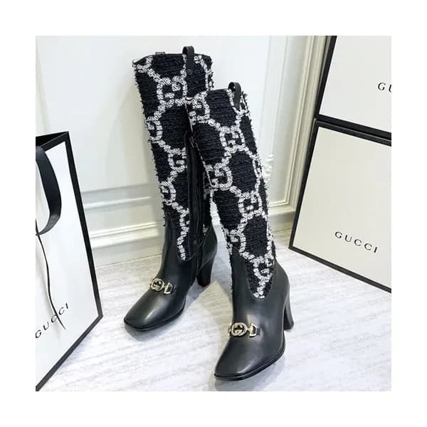Gucci 2019 Ladies Middle Heel Boots - 구찌 2019 여성용 … - 1
