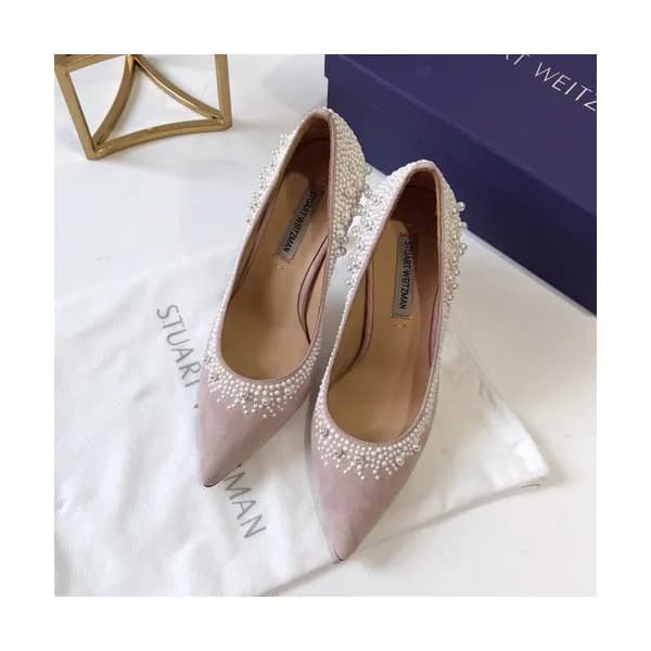 Stuart Weitzman 2019 Ladies Suede Pumps High Heel … - 1