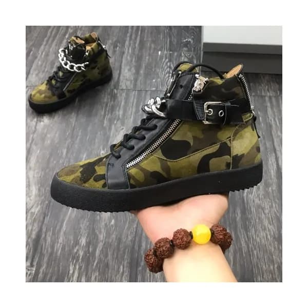 Giuseppe Zanoti 2019 Mens Leather Sneakers - 쥬세페자노… - 1