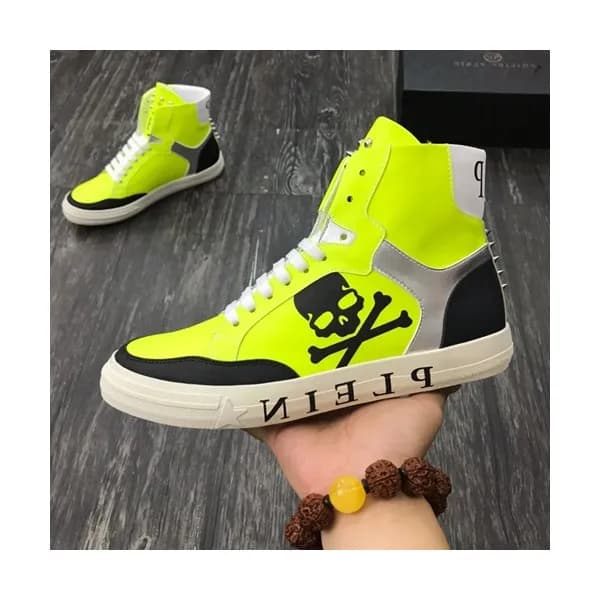 Philipp plein 2019 Mens Leather Sneakers - 필립플레인 … - 1