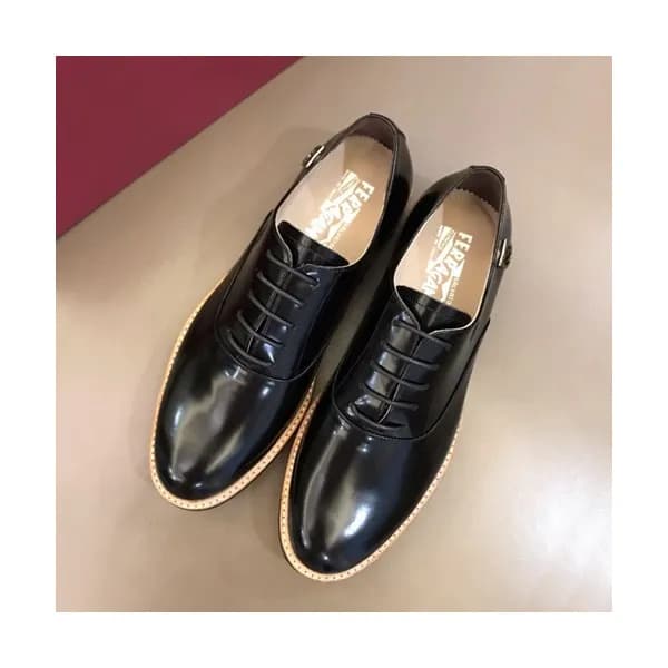 Ferragamo 2019 Mens Leather Oxford Shoes - 페라가모 20… - 1
