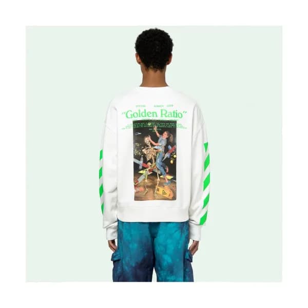 Off-white 2019 Mens Logo Cotton Man-to-man - 오프화이트… - 1