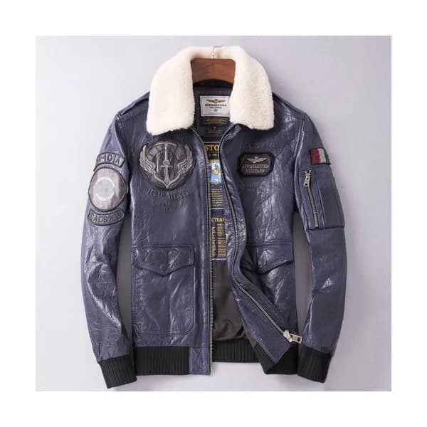 Armani 2019 Mens Casual Leather Jacket - 알마니 2019 … - 1