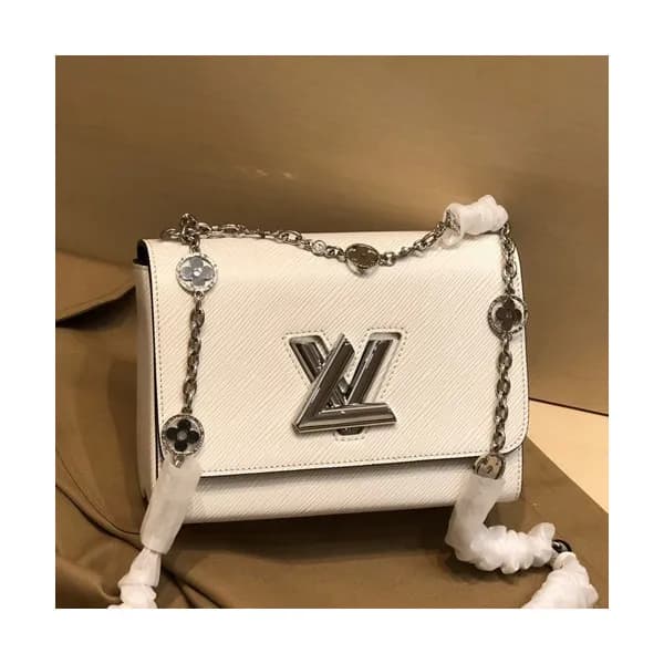 Louis Vuitton 2019 Leather Twist Shouder Bag,23cm … - 1