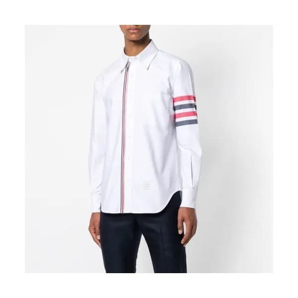 [톰브라운]Thom Browne 2020 Mens Strap Cotton Tshirts -… - 1