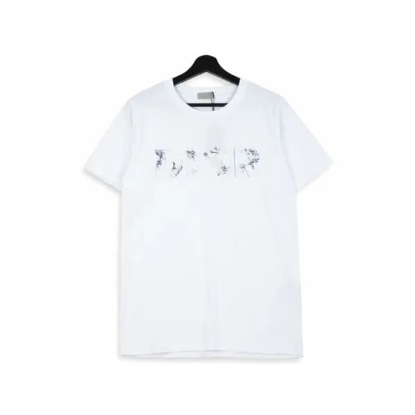 [디올]Dior 2020 Mm/Wm Logo Cotton Short Sleeved Tshi… - 1