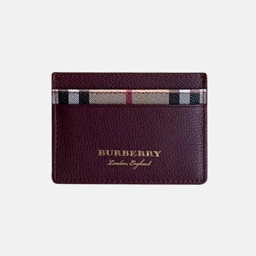 Burberry 2020 Leather Card Purse - 버버리 2020 남여공용 … - 1