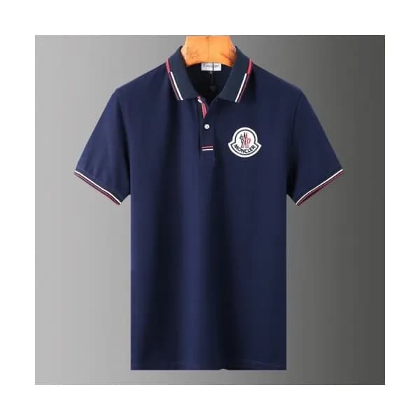 [매장판]Moncler 2020 Mens Logo Cotton Short Sleeved P… - 1