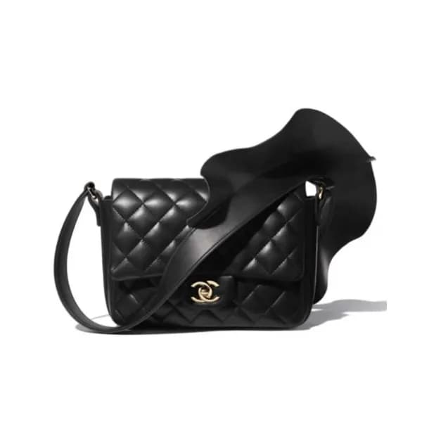 Chanel 2020 Leather Shoulder Bag,19.5CM - 샤넬 2020 … - 1