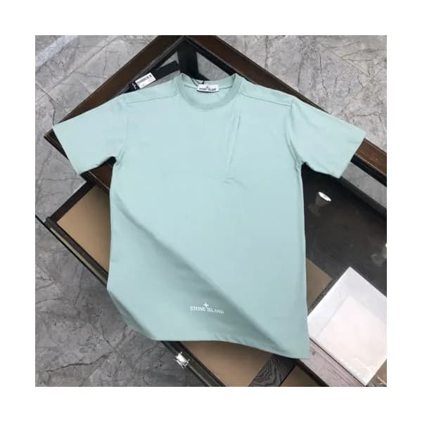 [스톤아일랜드]Stone Island 2020 Mens Crew-neck Cotton Sh… - 1
