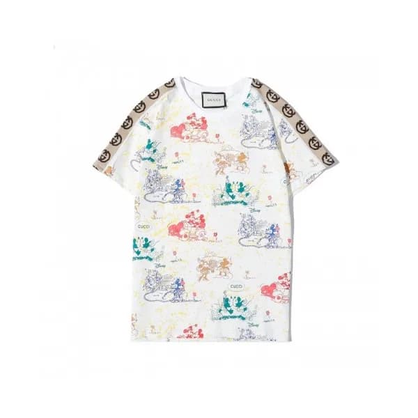 [매장판]Gucci 2020 Mm/Wm Logo Cotton Short Sleeved Ts… - 1