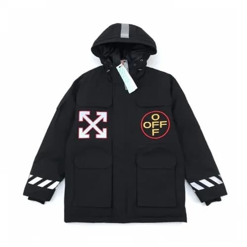 [오프화이트]Off-white 2020 Mens Logo Casual Duck Down J… - 1