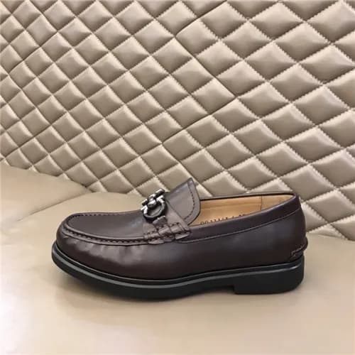 Salvatore Ferragamo 2020 Men's Leather Loafer … - 1