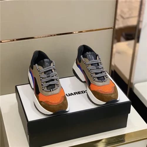 Dsquared 2020 Men's Leather Sneakers - 디스퀘어드 2… - 1